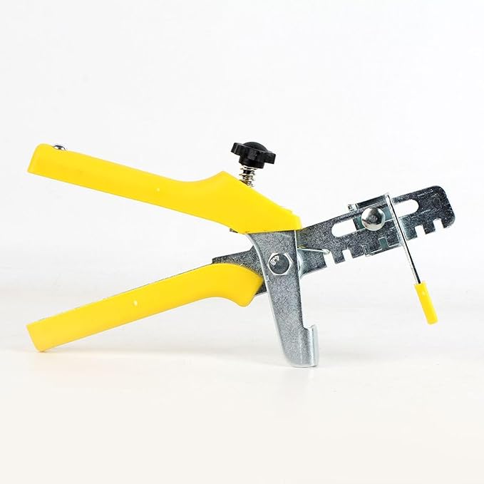 Tile Leveling system Plier Hand Floor Pliers Tiling Installation Locator Leveling System for DIY Ceramic Stone Wall Tile Spacers Adjustment yellow