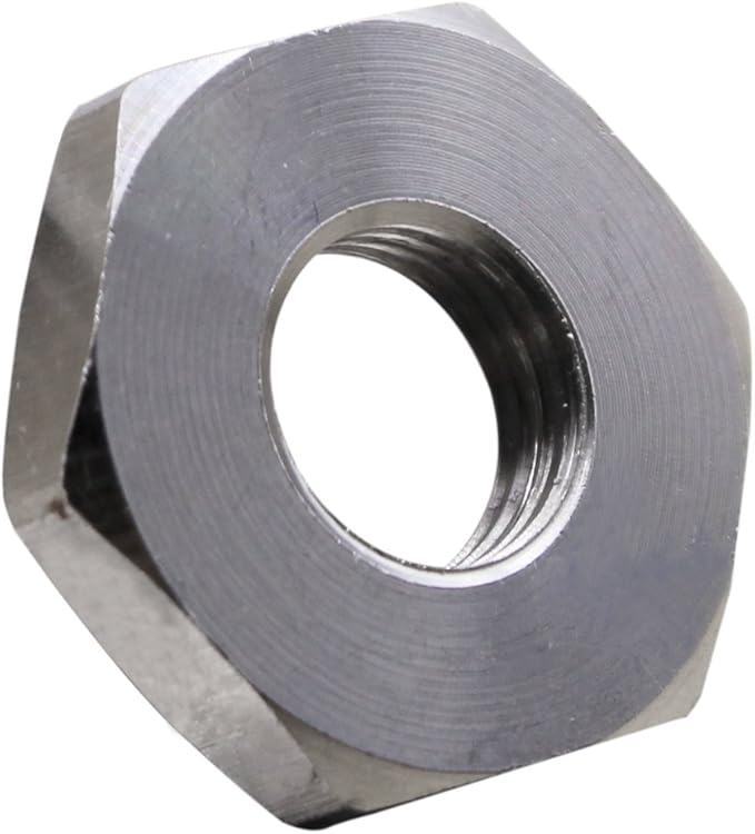 DERNORD Cast Pipe Fitting Stainless Steel 304 Hex Locknut NPT Female (1/4 Inch)