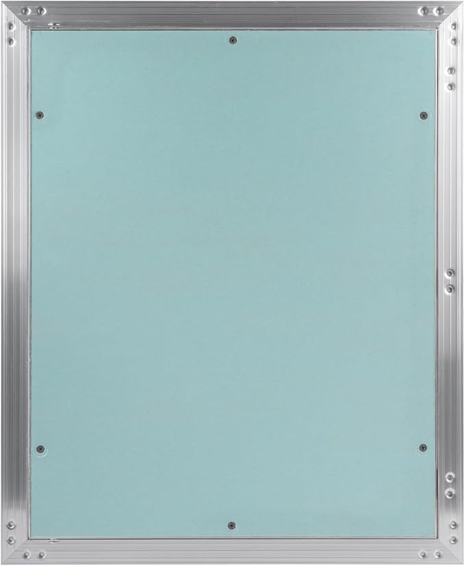 Vent Systems 16" x 20" Inch Aluminum Drywall Access Panel – Recessed Metal Rectangular Inspection Door for Wall, Ceiling, Plumbing, HVAC System – Indoor Use for Home, Garage, Office Renovation, Repair