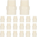 (20 Pack) EFIELD CPVC CTS Male Adapter Fittings, 3/4" Slip X 3/4" Male Thread,(CPVC034-10-20PCS)