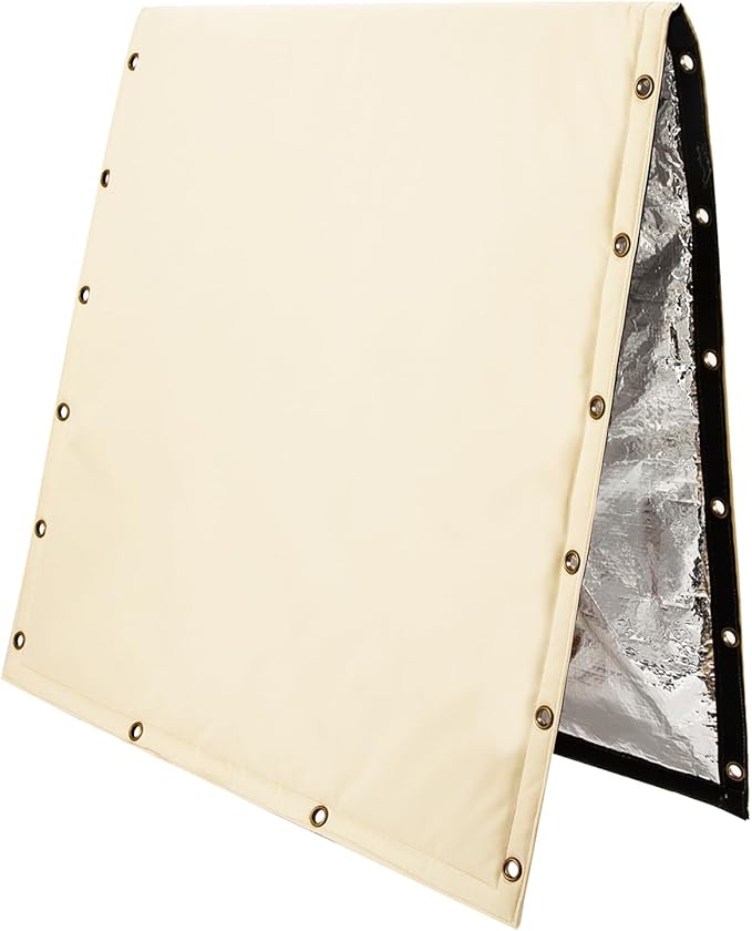 Insulated Backflow Preventer Pouch - Outdoor Pipe Insulation for Winter, Well Pump & Sprinkler Valve Protection