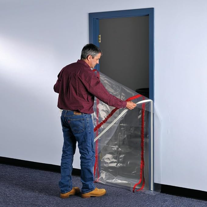 Zipwall ZDS-PK12 ZipDoor Standard Door Kit, 12-pack, 13 Count