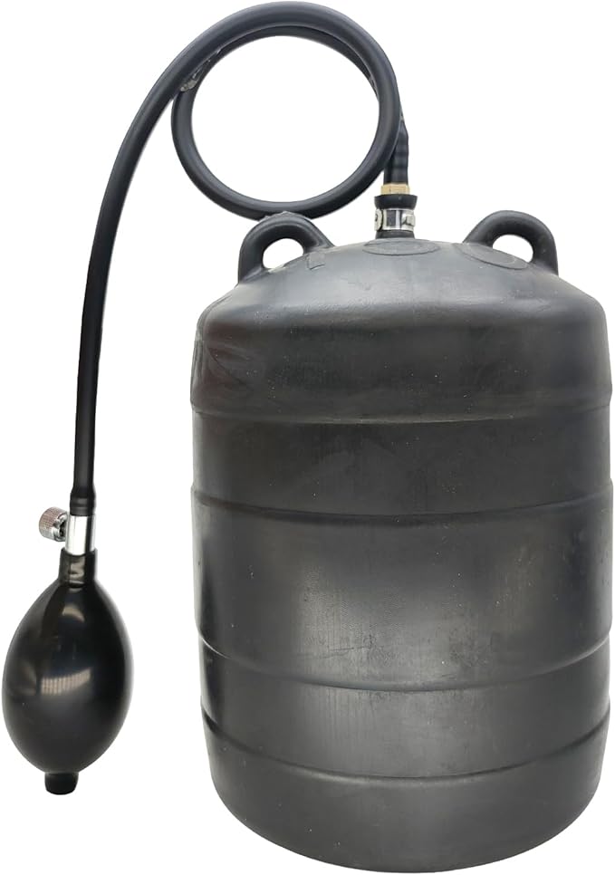 Sewer Test Plug,Test Plug Plumbing,Inflatable Pipe Plug,Inflatable Pipe Plug Balloon Plug,Self-contained Hand Inflatable Ball. (6 inches)