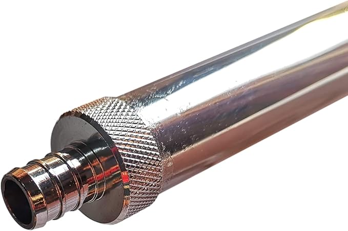 XFITTING Anti-Siphon Frost Free Sillcock 10 inch, 1/2 inch Push Fit x 3/4 inch GHT Valves, 10 Pieces