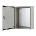 Outdoor Electrical Box, 24"x16"x10" NEMA 4X Steel Enclosure, IP67 Waterproof & Dustproof, Lockable Electrical Junction Box with Mounting Plate and 2 Keys, Indoor and Outdoor Use