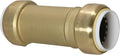XFITTING 1 Inch PVC Push Fit Slip Coupling, Push to Connect PVC Coupling, 1 Piece