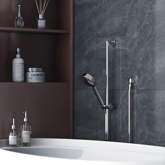 Solid Brass Round Wall Supply Elbow, Check Valve Included - Polished Chrome