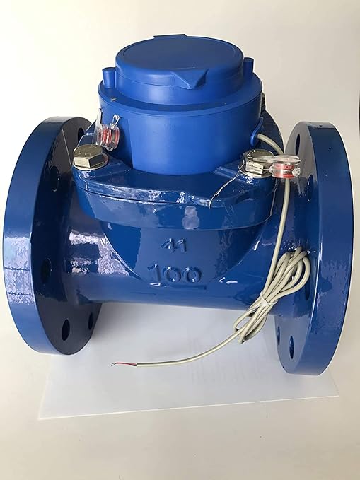 DAE WP-400P 4" Woltmann Helix Water Meter, Pulse Output, Gallon