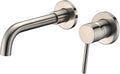 Sumerain Wall Mount Bathroom Faucets Brushed Nickel,Single Handle Wall Mount Faucet with Brass Rough-in Valve
