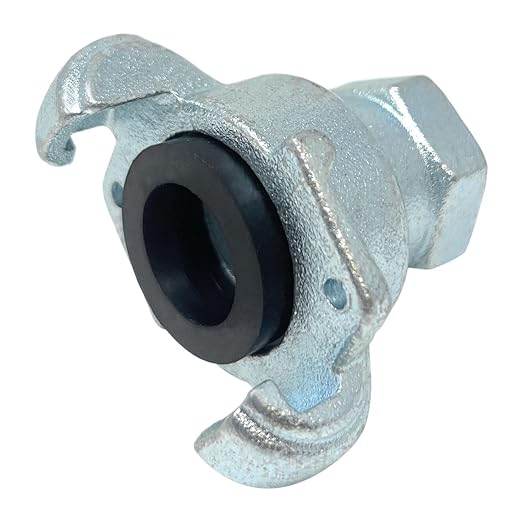 Gloxco Universal Quick Connect Coupling - Crowfoot Fitting, 1/2", Female NPT, Ductile Iron (UQC-F-050-DI)