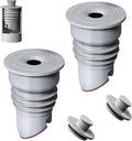 Washing Machine Drain Hose Seal, Anti-Odor Floor Drain Plug Sewer Pipe Seal Ring Sealing Cover, Washing Machine Sealing Plug (2, S: 35-40MM)