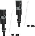 High Performance Universal Toilet Fill Valve Replacement Kit - Quiet and Fast Fill, Super Easy to Install (2-Pack)