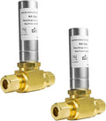 Water Hammer Arrestor,3/8" OD Comp. X 3/8" OD Tee Stainless Steel Water Arrestor,for Dishwasher Connection(2PACK,Stainless Steel Arrestor)(HAMMER013-2Pack)