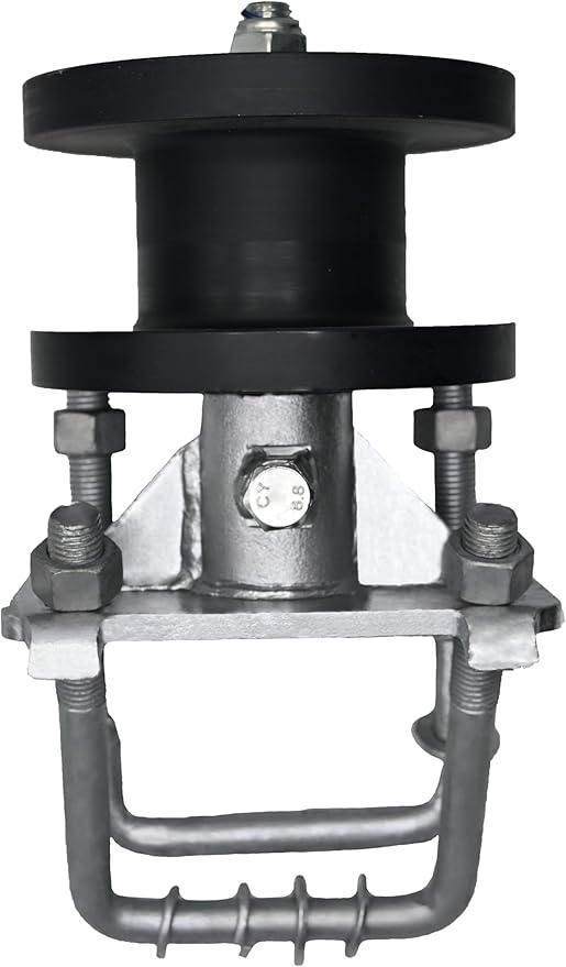 Sliding Gate Rollers, Nylon Cantilever Slide Gate, Rolling Cantilever, 4" Square Post × 2" Chain Link Fence Gate Frame, Slide Gate Roller Hardware - Pack of 1
