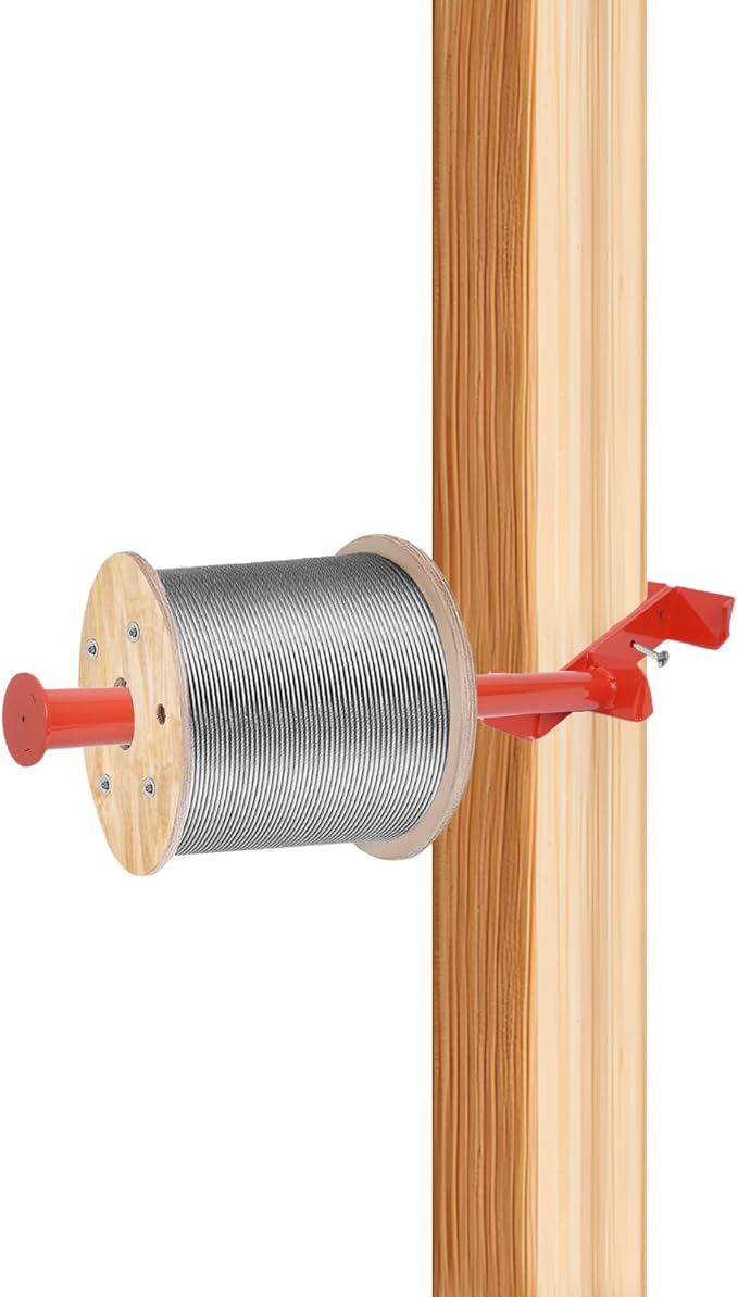 Wire Distribution Pole,Coil Support Post,Cable Hanging Post (1-Pack),Item Hanging Bracket,Supported Cable Dispenser,300-Pound Capacity Load-Bearing Post,with Screw mounting,One Unit