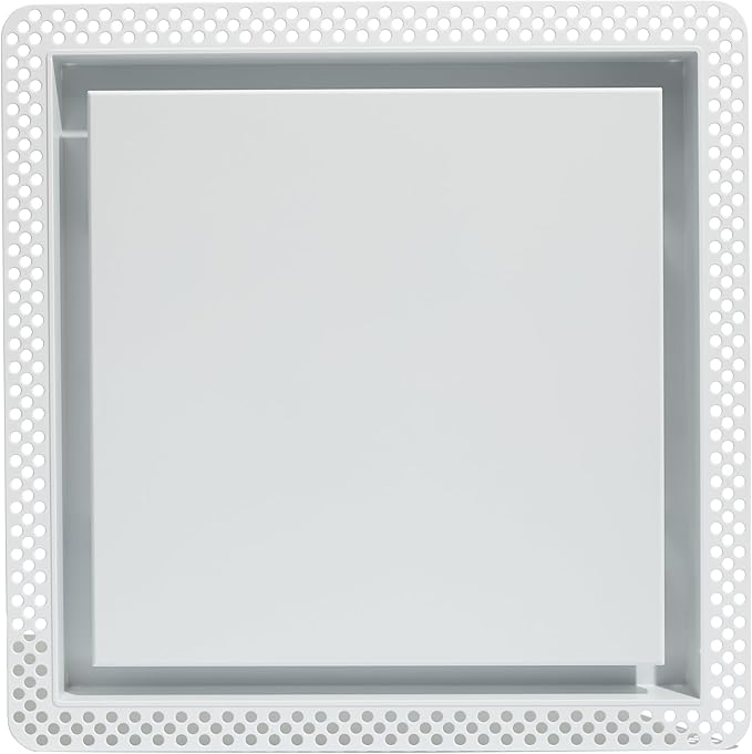 Fittes Flush Exhaust Vent Cover 14x14 Inch, DIY ABS Lite Cover, Upgrade Ceiling and Wall Vent Cover, Compatible with Panasonic WhisperValue, Panasonic WhisperCeiling Cover for 8" or 10.5" Vents