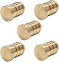 (Pack of 5) EFIELD Pex Barb 1/2" Plug End Cap Pipe Crimp Brass Fitting, ASTM F1807,(PEX1807092-5PCS)