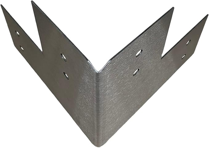 Shop Table Heavy Duty 4x4 Corner Bracket for 4 x 4 Posts | DIY Workbench | Pergola Bracket | Made In the USA!…