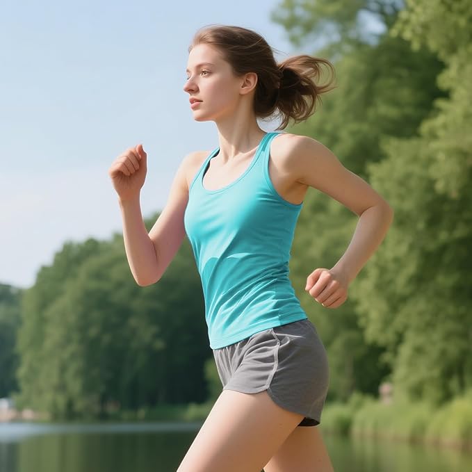 Women's 100% Merino Wool Tank Top – Ultra-Fine 15.5 Micron Base Layer, Breathable, Lightweight Undershirt Outdoor