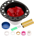 Freestanding Tub Drain Rough-in Kit, Bathtub Drain Kit with PVC Plastic Adapter and Brass Tail Pipes, Compatible with Freestanding Bathtub, Floor Mounted Bathtub and Copper Bathtub
