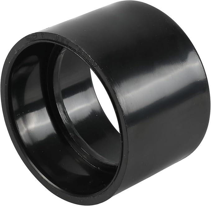 EFIELD 3" ABS DWV Hub x Hub Coupling Fitting