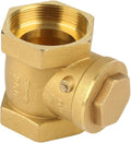 CHICIRIS Swing Check Valve Brass DN50 NOn Return Valve 232PSI, Reliable One Way for Home Plumbing System