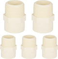 (5 Pack) EFIELD CPVC CTS Male Adapter Fittings, 1" Slip X 1" Male Thread,(CPVC035-5)