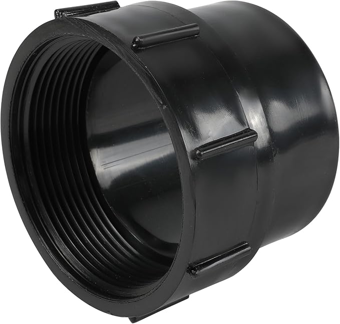 EFIELD 3" ABS dwv Cleanout Adapter Spigot x FPT