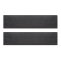 Rocaris 2 Pcs 3 X 12 X 1/4 Inch A36 Steel Plate Hot Rolled, Steel Base Plate for Construction Boards, Structure Support, Weldable Square and Industrial