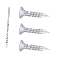 1/4 x 1-1/4" 410 Stainless Steel Flat Head Tapcon Concrete Screw Anchor, for Anchoring to Masonry, Block or Brick (50Pcs/Box)