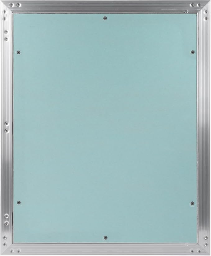 16" x 20" Drywall Access Panel – Waterproof Aluminum Frame Gypsum Hatch – Wall & Ceiling Inspection Door – Easy Install Removable Cover for Plumbing, Electrical, Utility & Ventilation Access