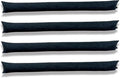 4Pcs 5FT Water Activated Flood Barriers for Garage and Home Doors, Sandless Sandbag for Rain Water Control, Easy to Use (5ft, 4Pack)