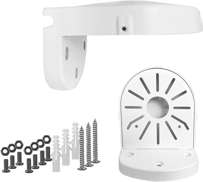 WiTi Universal Wall Mount Bracket for Dome Security Camera,Deep Base Junction Box Cable Management Mounting Case, Outdoor Indoor CCTV IP Surveillance Cameras Holder