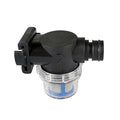 SEAFLO Inline Water Pump Filter 52S02-3/4" Male Quick Attach with 1/2" Hose Barb, 50 MeshSteel Strainer with Plastic Shell, Fits SEAFLO 56 Series Pumps, RV, Marine, Agriculture, Lawn Care (1-Pack)