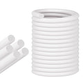 ToLanbbt Backer Rod EPDM Rubber 5/8" Diameter x 20' Length Caulk Saver Door Window Weather Stripping Seal for Concrete Filling Joints and Gaps (White)