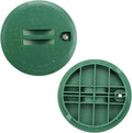 2 Pcs 10 Inch Round Valve Box Cover Lid Replacement for Outdoor Green Sprinkler System Irrigation Control Water System Lawn, Compatation with ID 8.7" OD 10" Sprinkler Valve Box