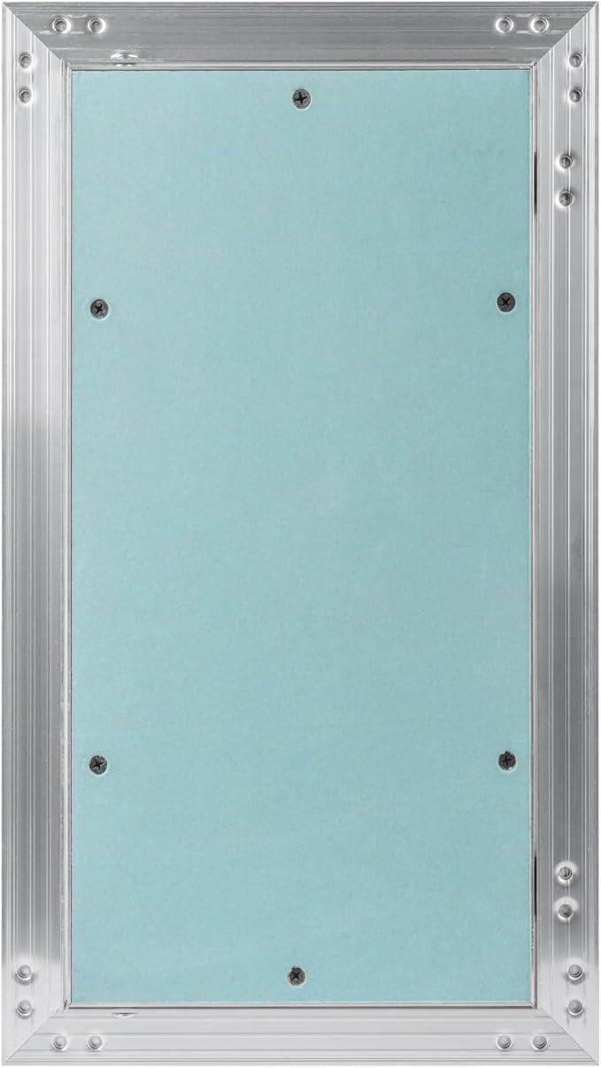 Vent Systems 8" x 16" Inch Access Panel - Drywall, Wall, Electrical, Plumbing Cover Plate - Ceiling, Wall Mount Drywall Access Panel - Metal Crawl Space Door for Home, Garage, Basement, Attic