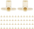 (Pack of 50) EFIELD CPVC Pipe Fitting, 3/4"Slip x 3/4"Slip CPVC-CTS 90-Degree Drop Ear Elbow(Wing Elbow),(CPVC047-10-50PCS)