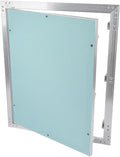 Vent Systems 16" x 20" Inch Aluminum Drywall Access Panel – Recessed Metal Rectangular Inspection Door for Wall, Ceiling, Plumbing, HVAC System – Indoor Use for Home, Garage, Office Renovation, Repair