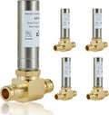 Water Hammer Arrestor,1/2Inch Stainless Steel Tee Water Arrestor,Pex-A Expansion Connection(5PACK,Stainless Steel Arrestor)(HAMMER009-5Pack)