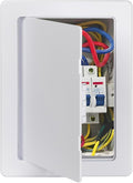 Donext Access Plumbing Panel for Drywall Ceiling, 6x9 in Plastic Access Door, Wall Hole Cover Plate for Plumbing & Electrical & Wiring, White