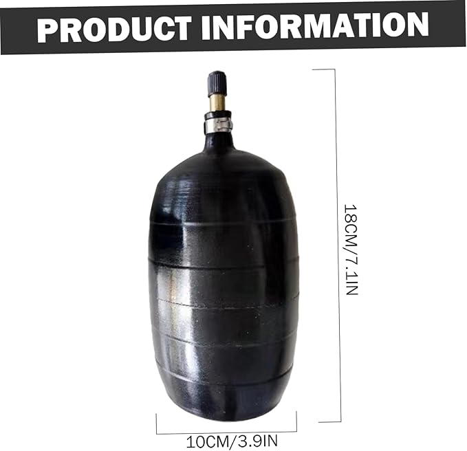 Inflatable Pipe Plug Rubber Plugs for Round Holes Rubber Plumbing Test Balloon for Sewage Pipeline Inspection