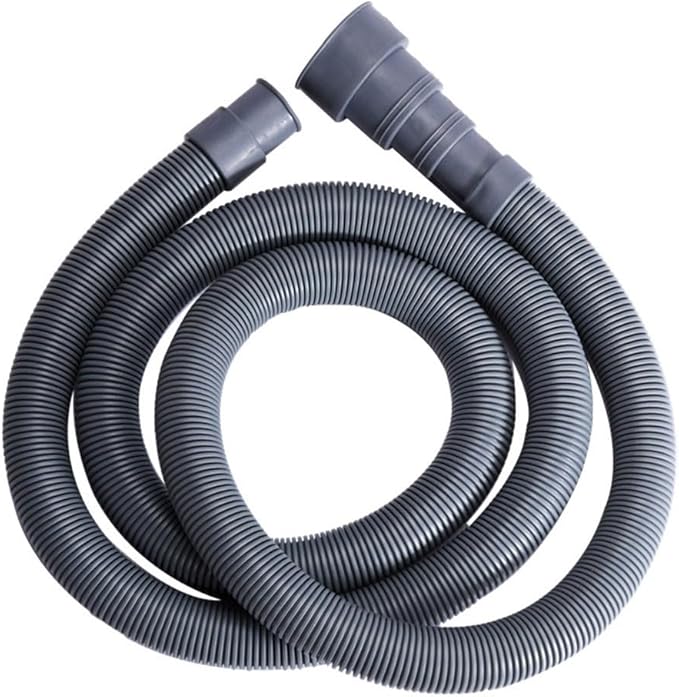 Drain Hose Extension Kit, Includes Drain Hose, Clamps And Adapter For All Washing Machines, Dishwashers And Dehumidifier High-Quality, Gray, 1-Piece(59.06 IN)