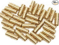 VENTRAL PEX Fittings, 10 3/4 Inch PEX Barbed Straight Coupling Connector Fitting Crimp Brass for PEX Pipe Tubing, No Lead