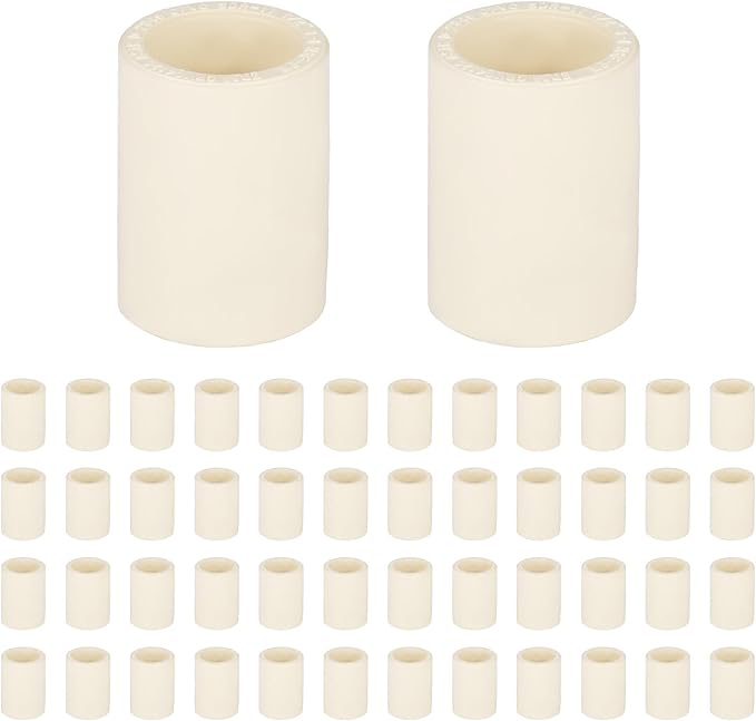 (50 Pieces) EFIELD 1/2-Inch CPVC Pipe Fittings, Slip x Slip (Socket) Coupling, For Hot and Cold Water Plumbing,(CPVC025-20-50PCS)