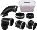 RV & Camper Sewer Waste Plumbing Kit with Slip Fit Coupling Adapter, for 3 Inch PVC Pipe, Universal RV Sewer Hose Fitting & Drainage System Accessories Mixizap