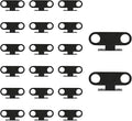 (Pack of 20) EFIELD Double Pipe Stay Hanger for 3/8 Inch IP Standard Pipe or 1/2 Inch Copper, CPVC & PEX Pipes - Universal Pipe Support Bracket,(ACC021-20PCS)