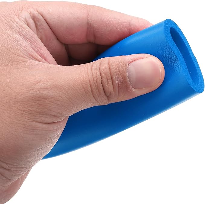 uxcell Foam Tubing for Handle Grip Support, Pipe Insulation Outside Pipe Lagging, 32mm(1 1/4") ID 44.5mm(1 3/4") OD 1m Blue