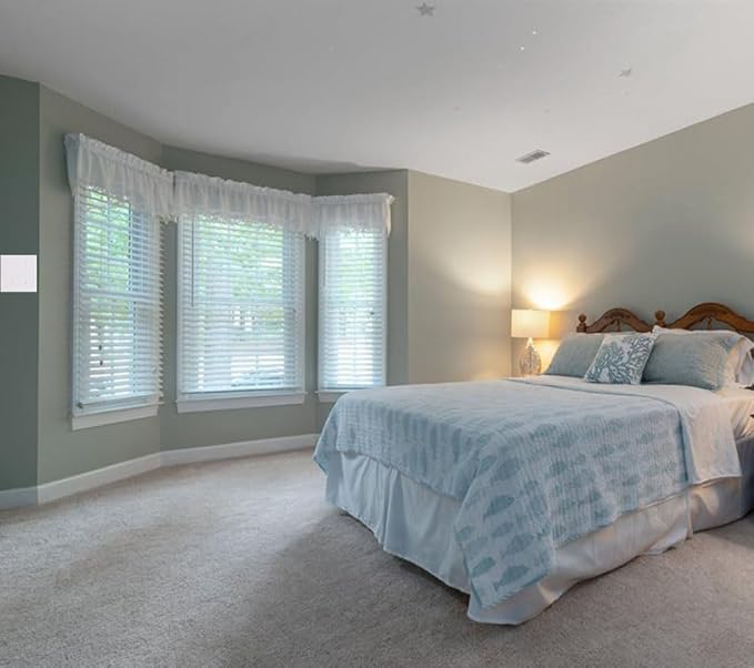 Blank Wall Plates 2-Gang blank Switch Outlet Electrical Cover Plate Unbreakable Thermoplastic Faceplate for Light Receptacle Outlet Switch, White (10 Pack)