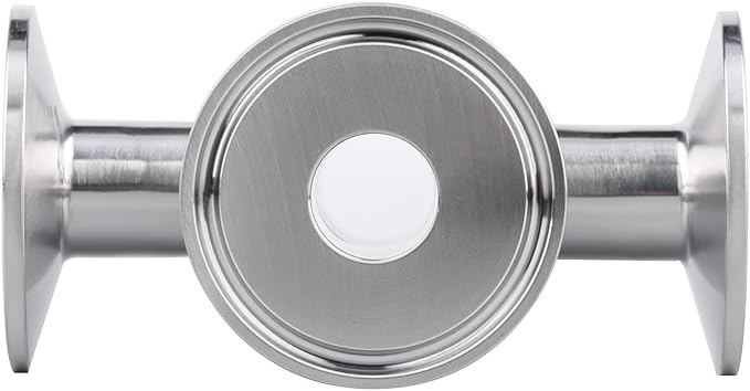 DERNORD 4 Way Cross Clamp Fits 1.5" Tri-clamp Sanitary Fitting Stainless Steel 304, 20mm Pipe OD
